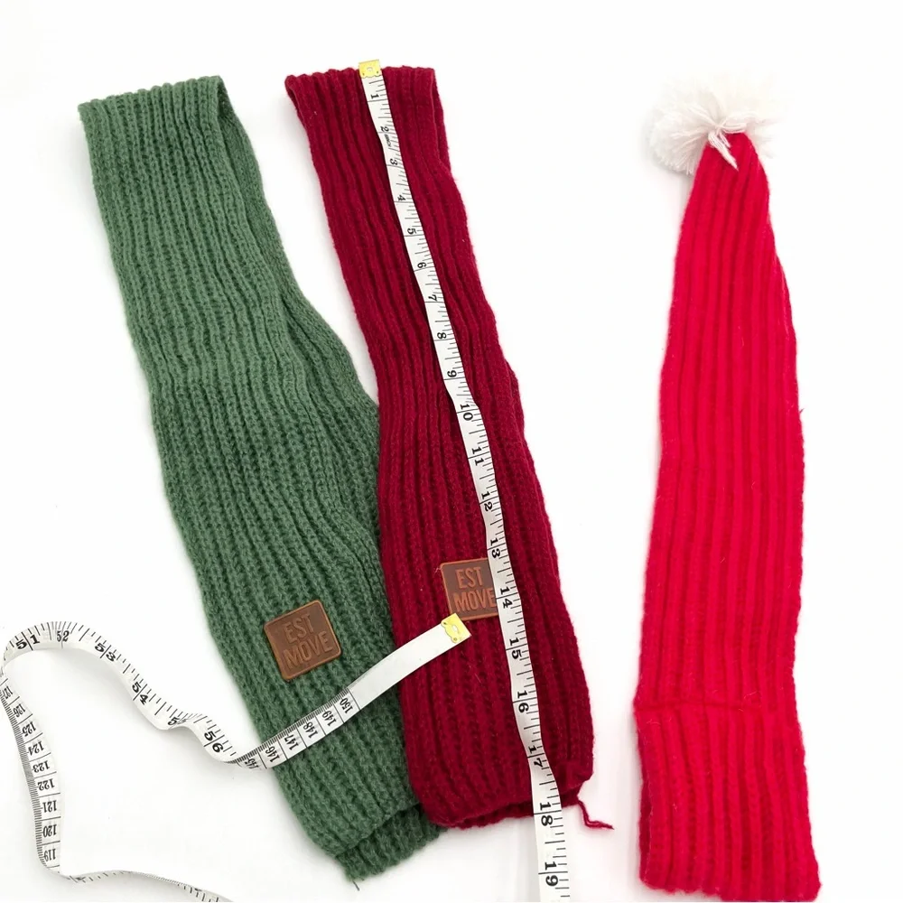 Bundle of Dog Scarves Christmas Dog Scarf Santa Scarf